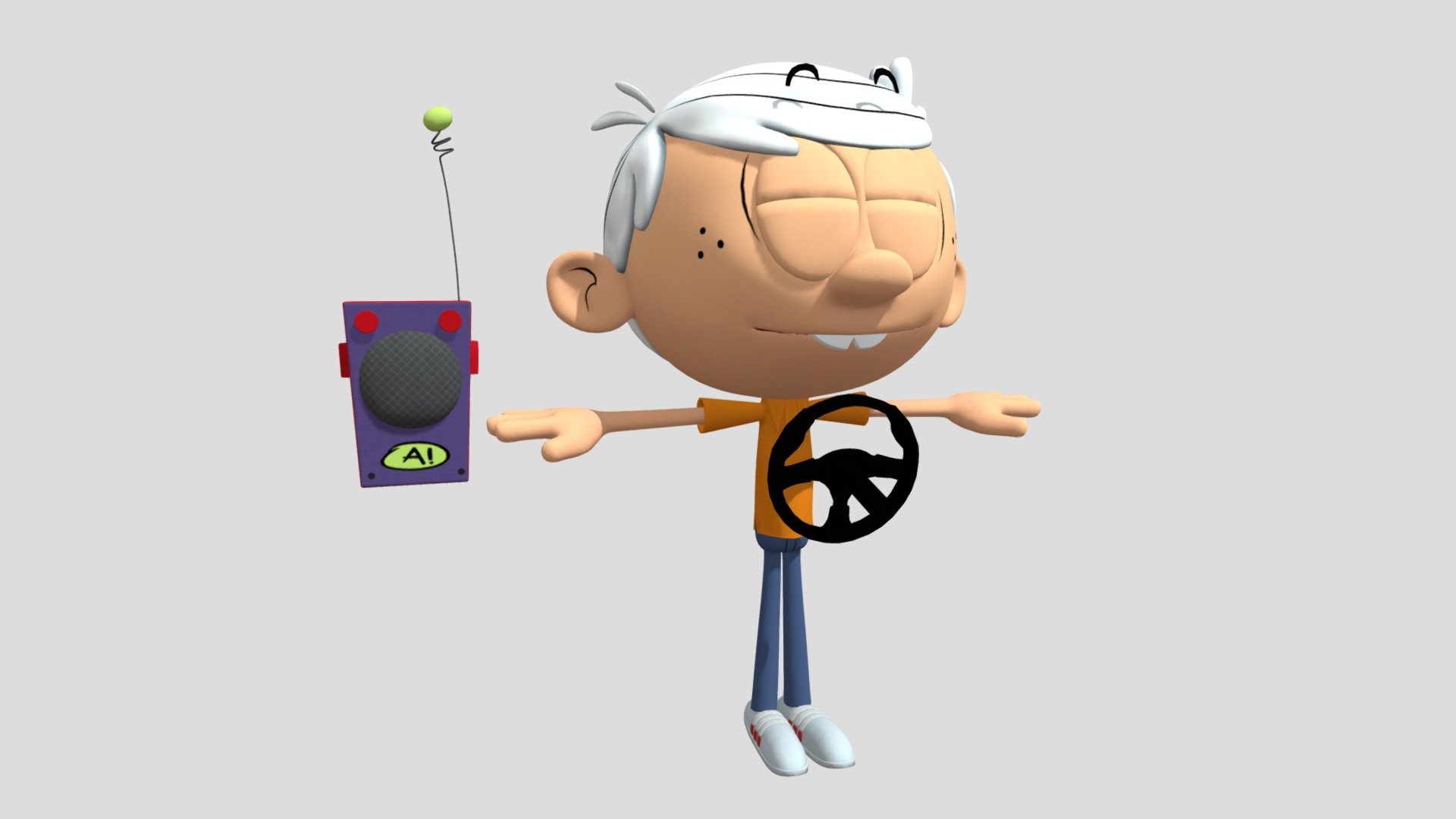 Nickelodeon Kart Racers 3 - Lincoln Loud - Download Free 3D model by ...