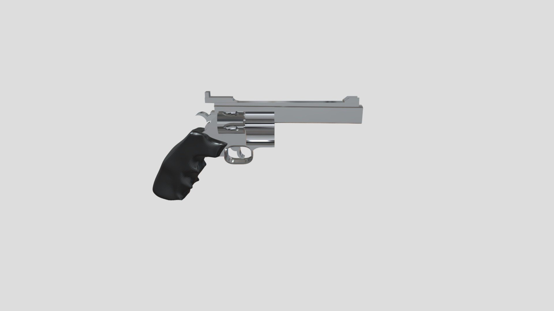 リボルバーモデルガン（未テクスチャー）revolving model rifle