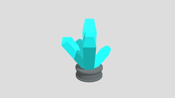 Ancient Civ Crystals 3D Model