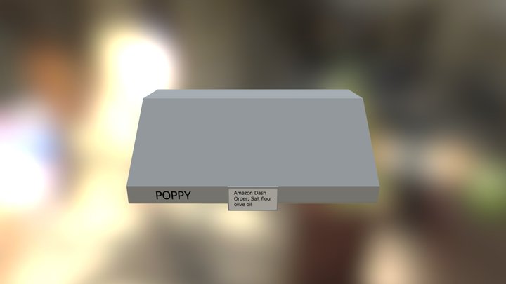 Range Hood Poppy 3D Model
