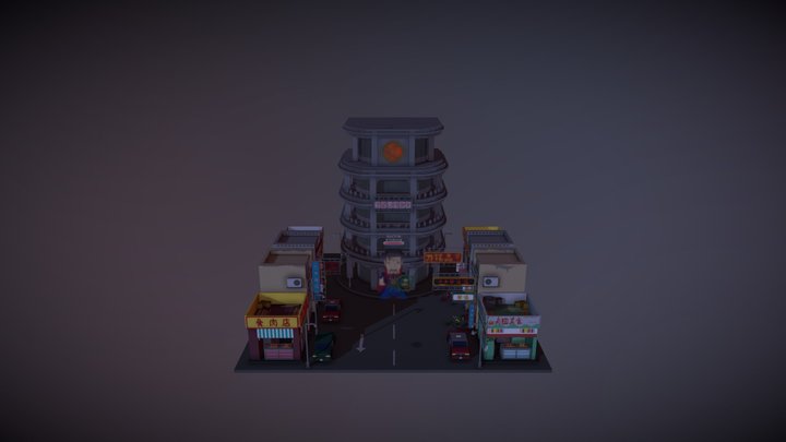 Marvel Doctorstrange Hongkong 3D Model