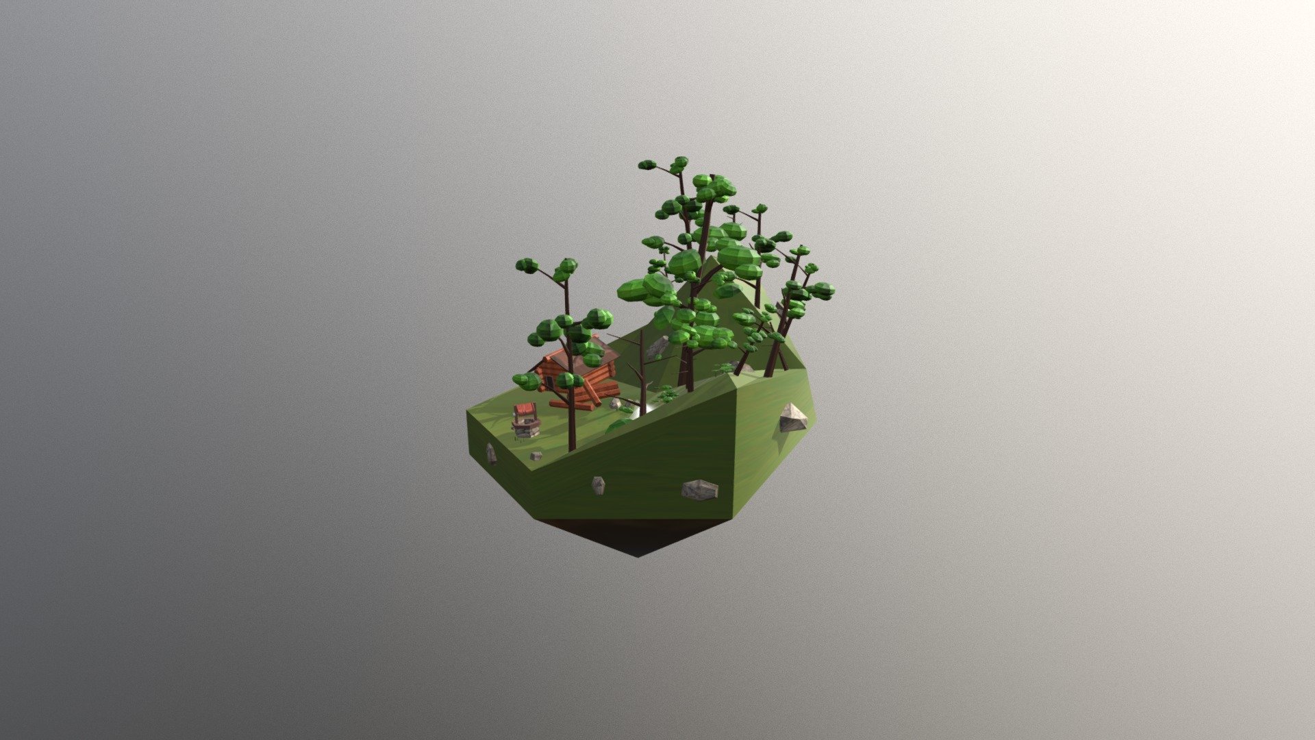 Low Poly Woods