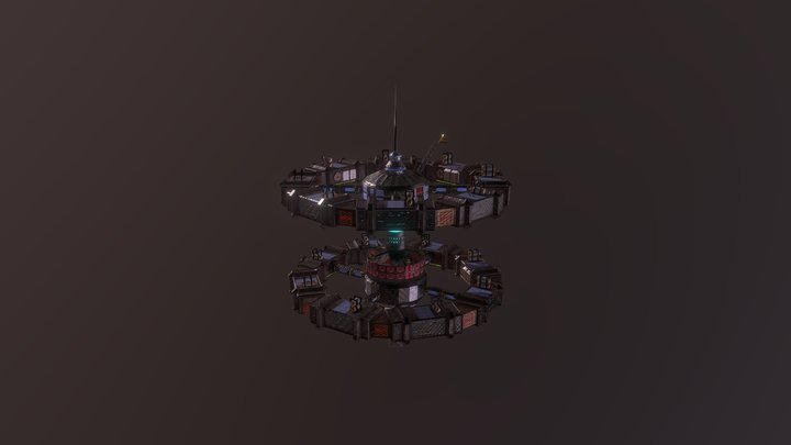 Deep Space Home 3D Model