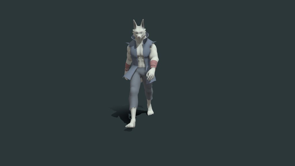 Werewolf Walking (Furry)