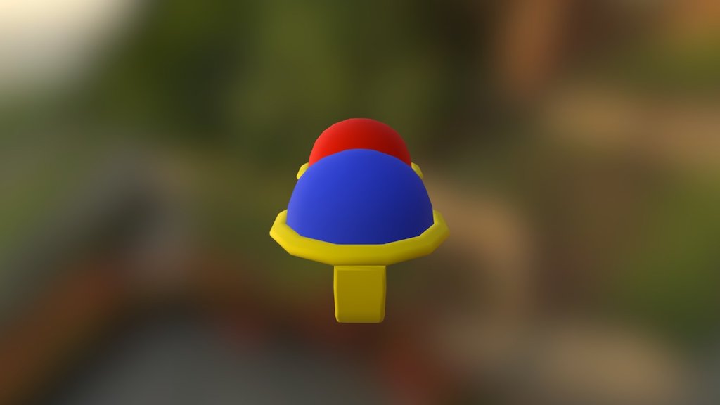 Red And Blue Ring