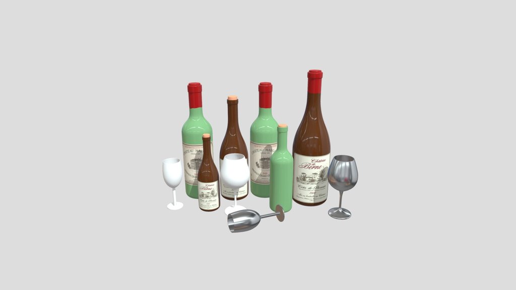Wine Bottle Set