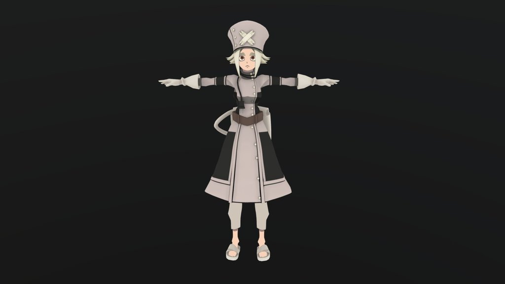 Eishia Stilza - Gachiakuta | 3D Character Model
