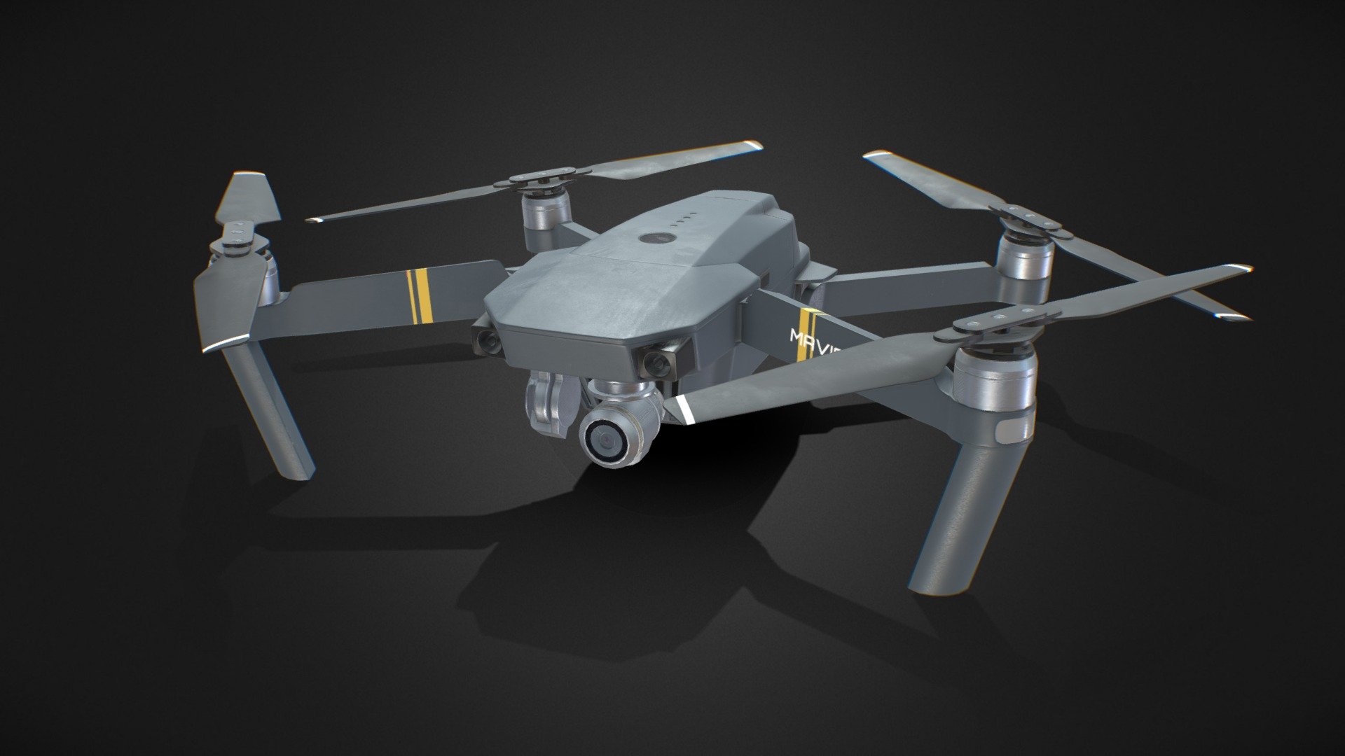 Mavic Pro Drone - 3D model by Siyun_Maes [a4a3cd4] - Sketchfab
