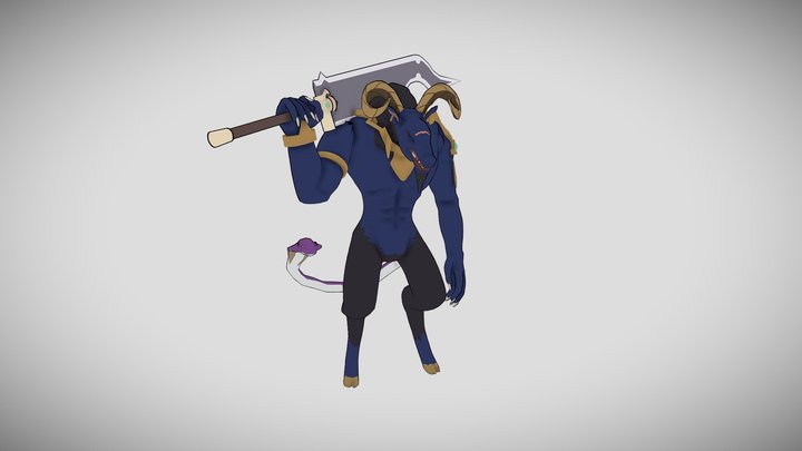 The Gleam Eyes 3D Model