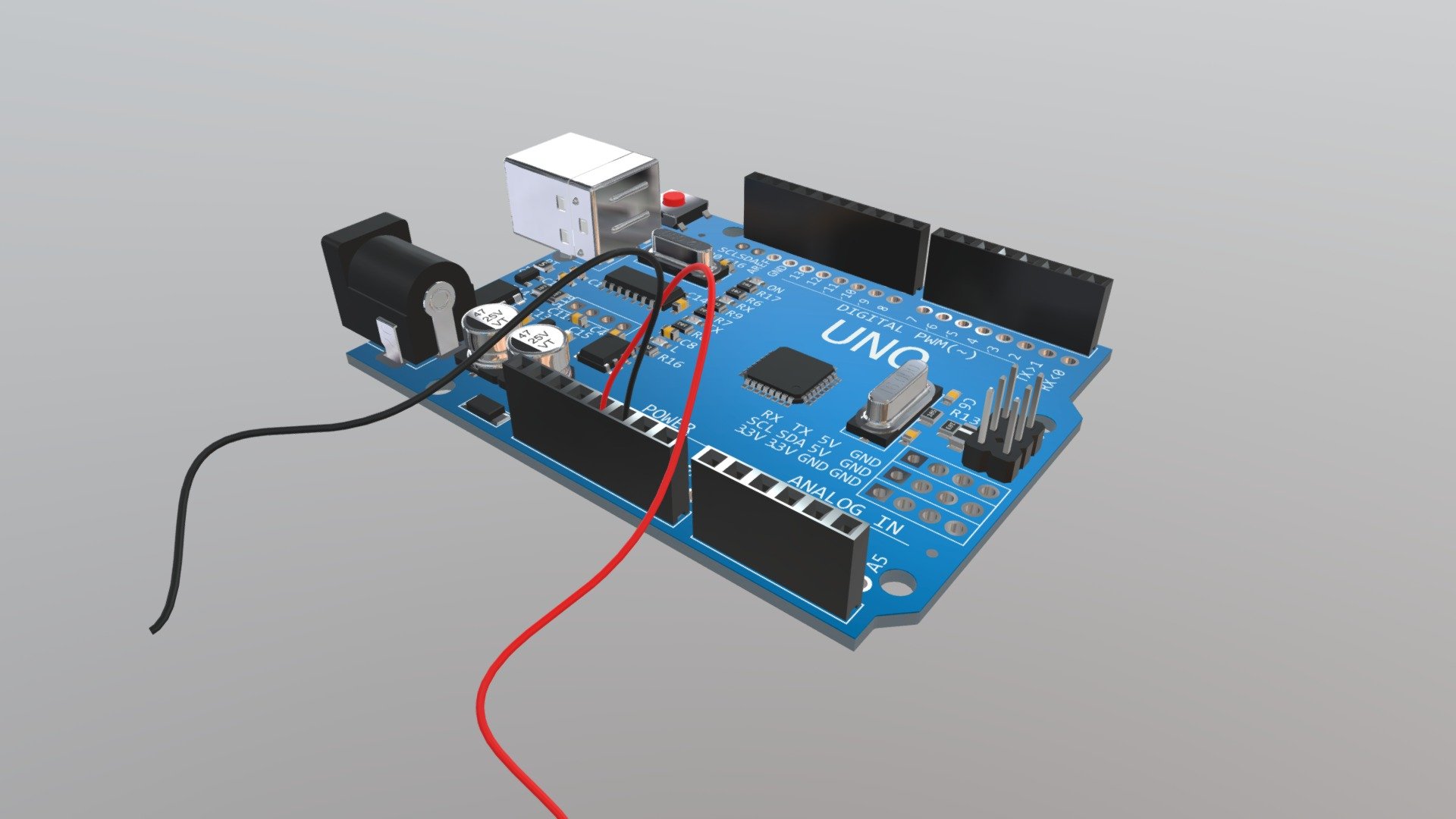 Arduino microcontroller 3-A - 3D model by Stichting Consortium ...