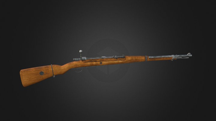 Free Mauser Gewehr 98 3D Model