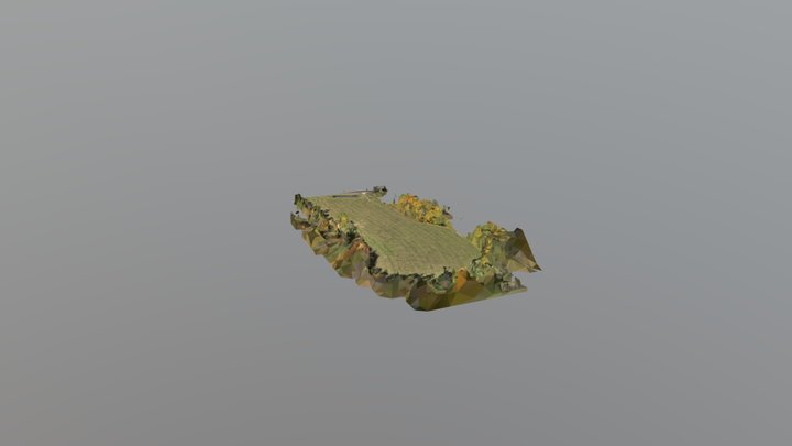 Planning Map and Model of Farm Field in Maine 3D Model
