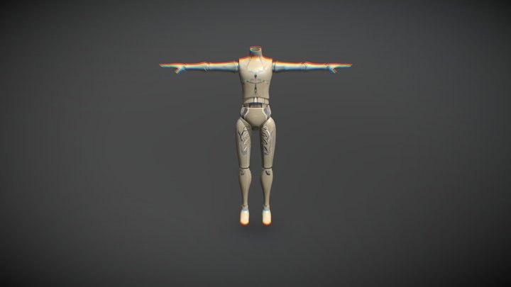 JR's Mannequin 3D Model