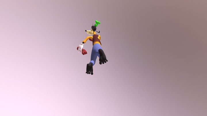 Roem Shoeless Goofy 3D Model