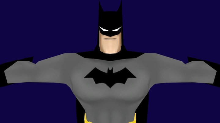 Batman Rise Of Sin Tzu Batman 3D Model
