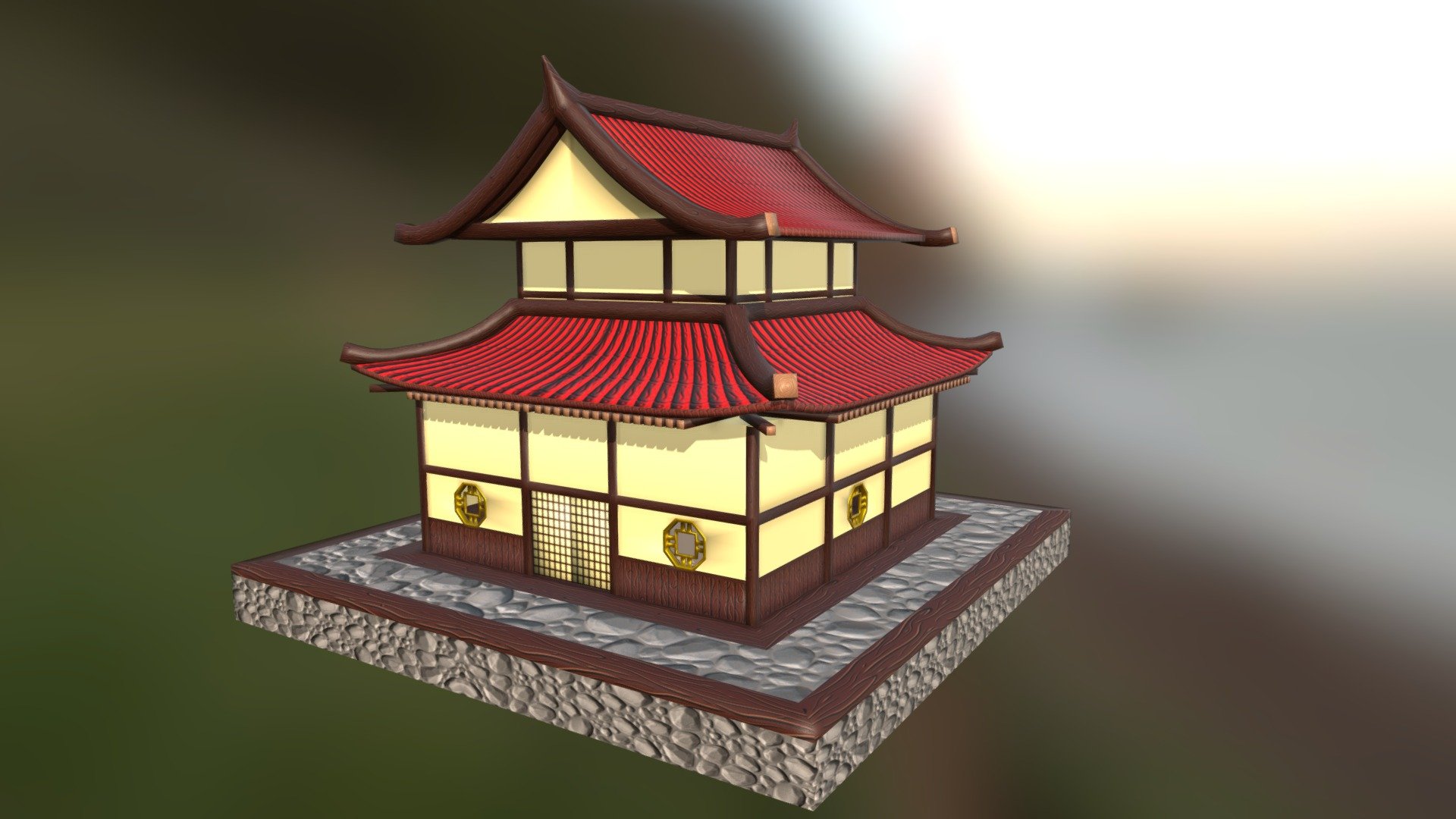 Delta-key Dojo - 3D model by delta-key [a4a8e8e] - Sketchfab