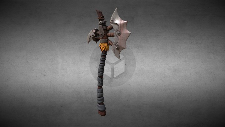 Axe Concept 3D Model