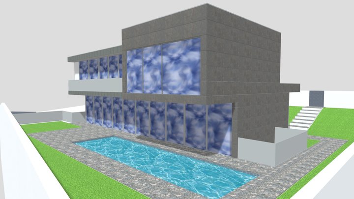 House in Real - Braga L-5 3D Model