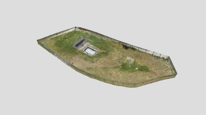 Vasca antincendio, Sarre (AO) 3D Model