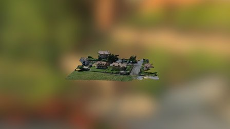 Modello 3D impatto ambientale ristrutturazione 3D Model