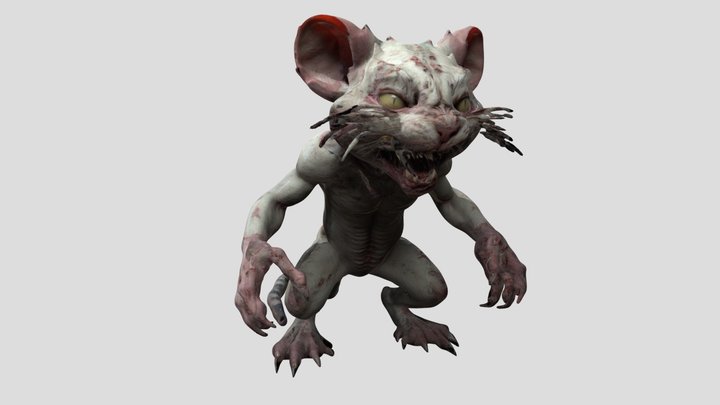 Stitchpaw - monster cat – Kostenloses 3D-Modell STL