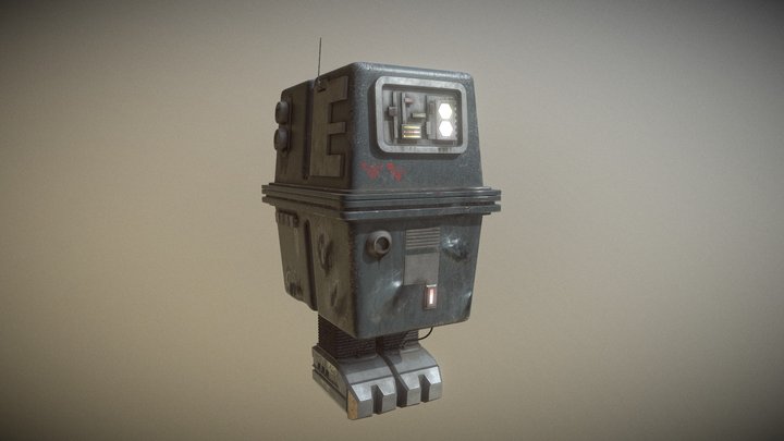 Star Wars Gonk Droid 3D Model
