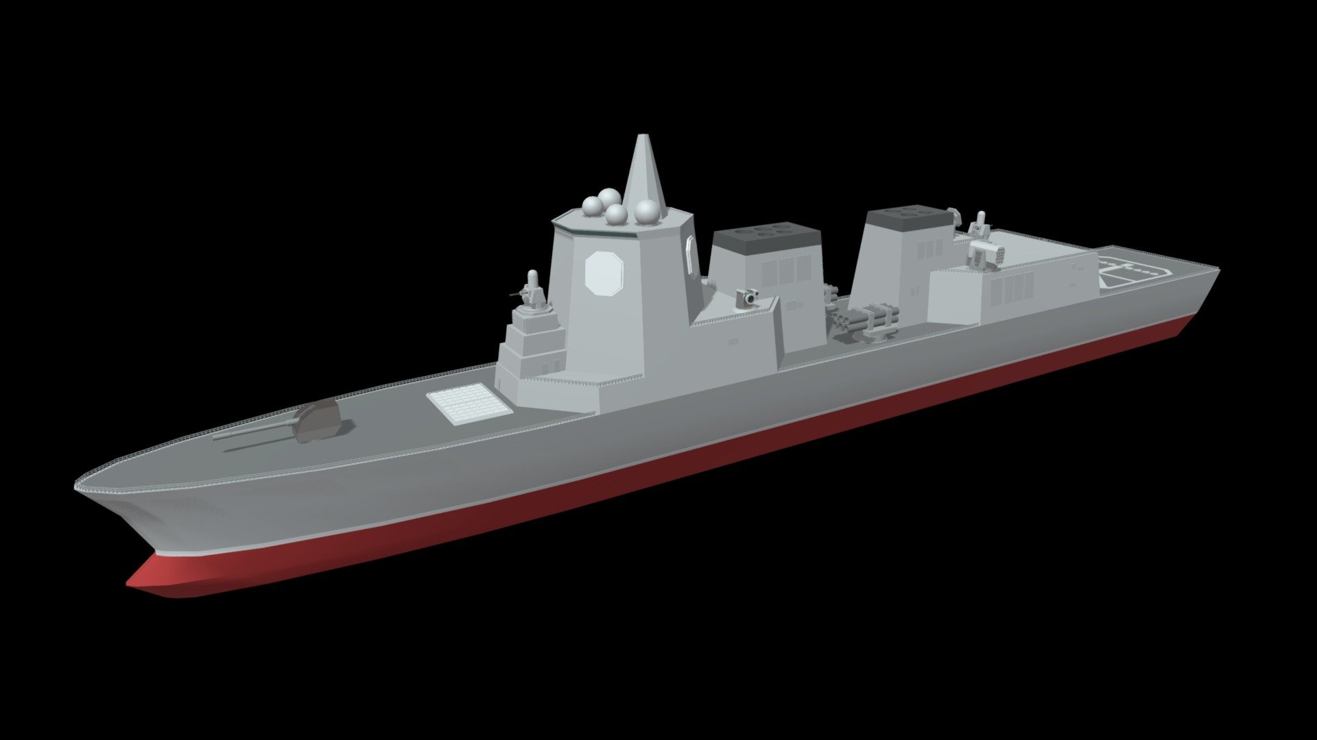 DDG-2680 JS Ferise - 3D model by FeriseCAT [a4ac753] - Sketchfab