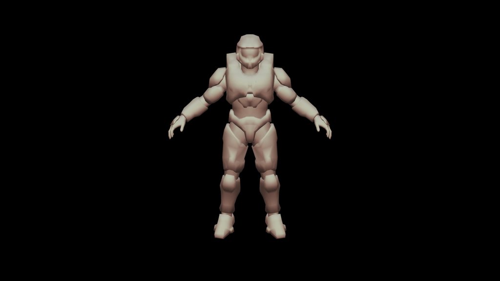 Master Chief Retopogly