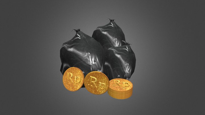 Garbage can become profit 3D Model