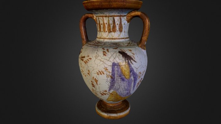Amphora Vase 3D Model