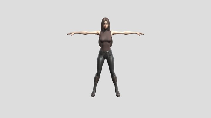 Agent 1 3D Model
