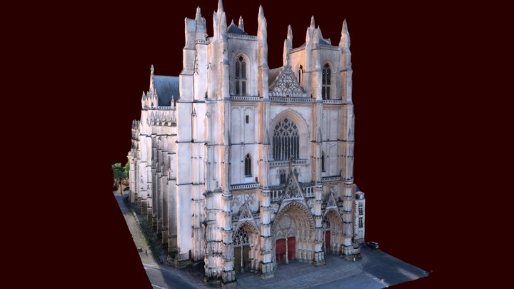 Nantes Cathedral 3D Model
