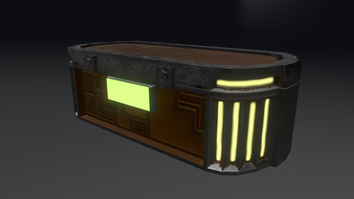 Mech Chest 3D Model