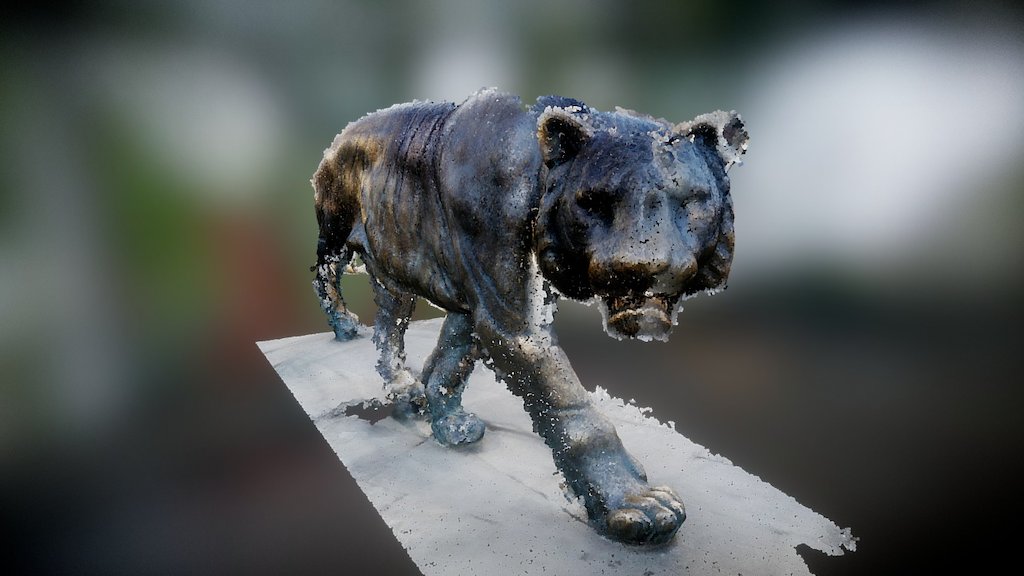 The Tiger - Oslo Central Station (Pointcloud)