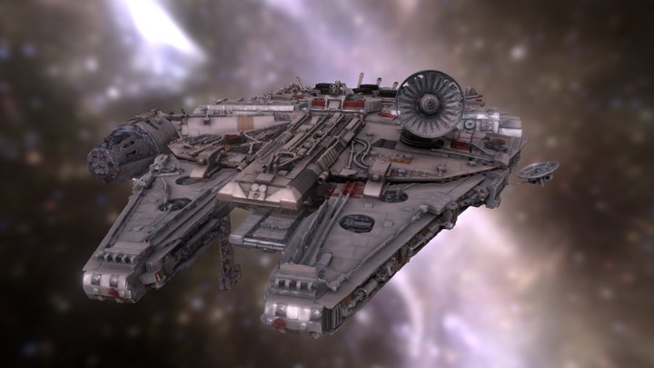 Mould King (Lego) Millenium Falcon 3D Model