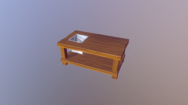 Fish Table 3D Model