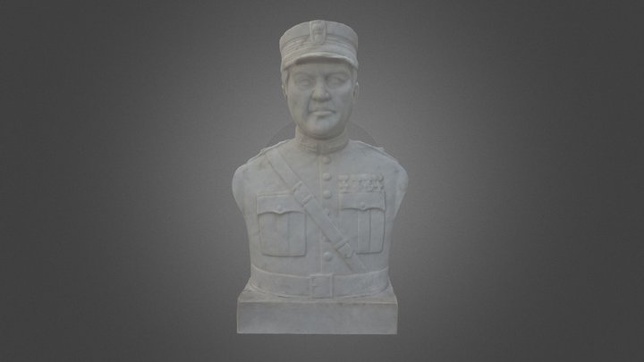 Georgios Douratsos statue 3D Model
