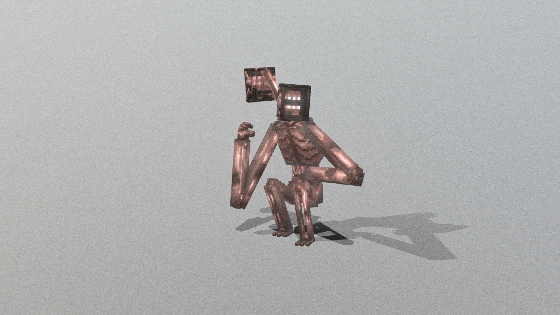 STL file Minecraft: Siren Head 👹・Template to download and 3D print・Cults