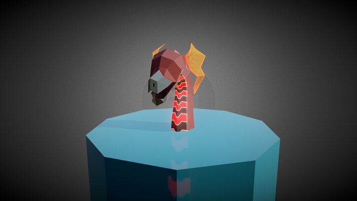 Sea Snake - Tides of Ragnarok 3D Model