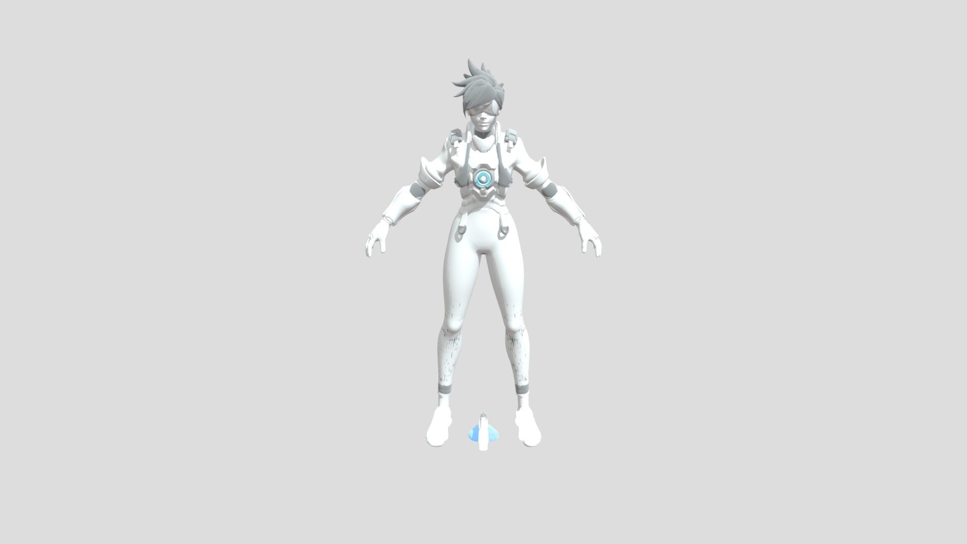 overwatch - tracer (2) - 3D model by jamoo106 (@jamoo106) [2acae81]