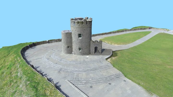 O'Brien's Tower, Cliffs of Moher Ireland 3D Model