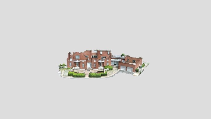 Outside 3D view 3D Model