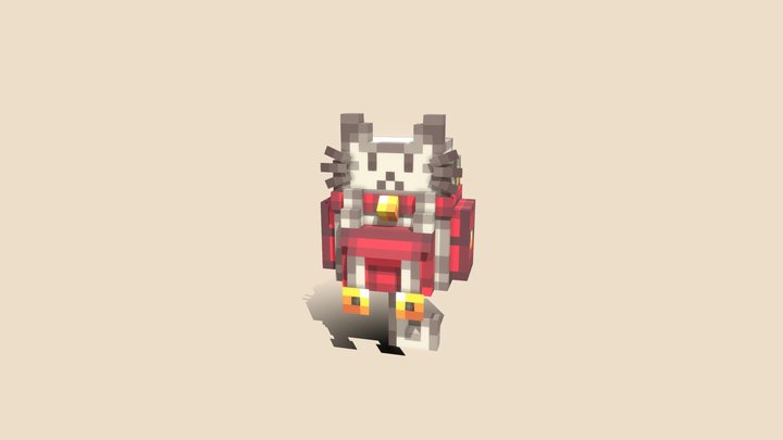Cat bag 3D Model