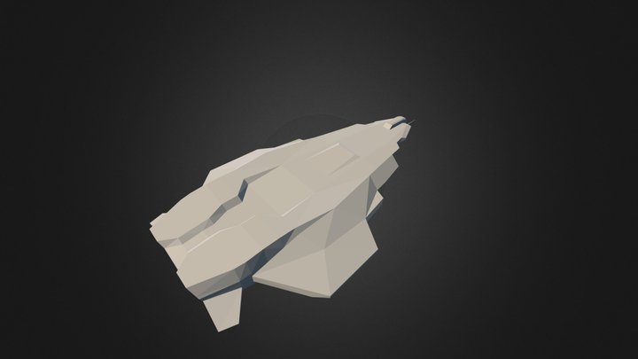Hiigaran heavy Fighter WIP 3D Model