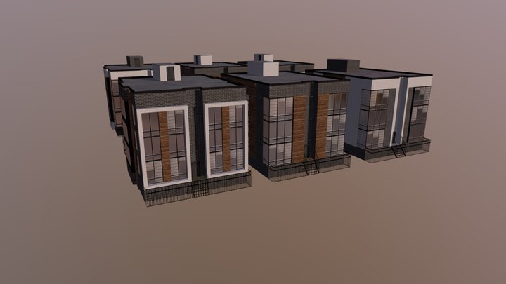 Stupid Duplexes 3D Model