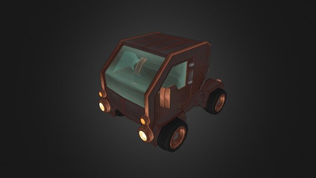 Sand Buggy 3D Model