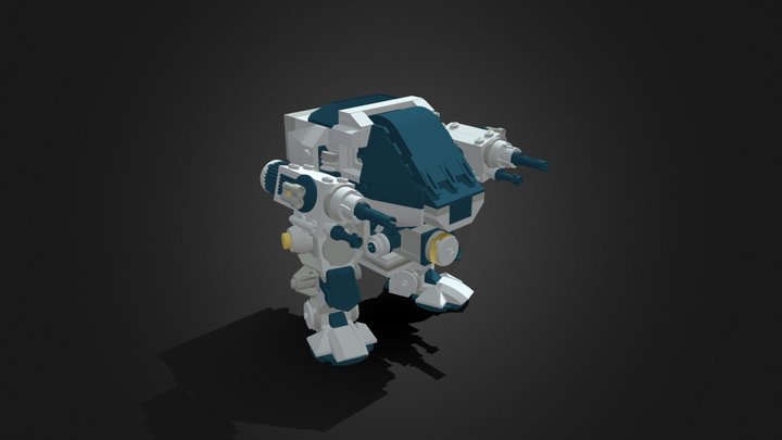 Cougar Robot 3D Model