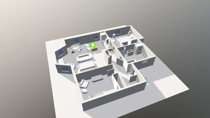 Floor plan 3D Model