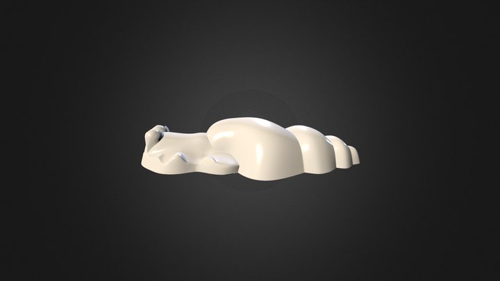 Snail 3d Model 23 80mm 3D Model