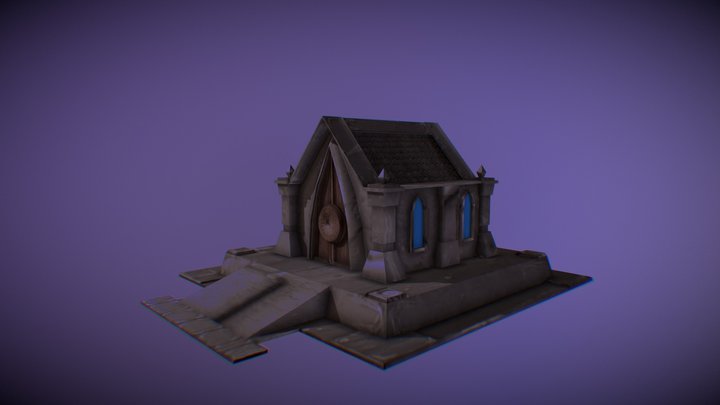 Tumba OBJ 3D Model